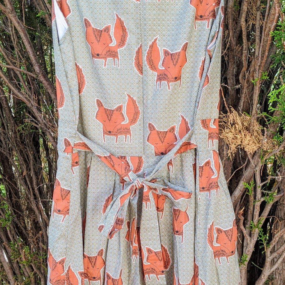 L.A. SOUL Fox Foxy Sleeveless Dress - so cute! - Picture 4 of 5